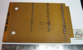 6-1/2 x 4-1/2 Inch PCB Prototype Perf-Board Edge Card Solder Terminal Us... - £7.46 GBP