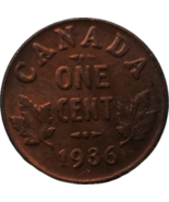 1936 Canadá 10 centavos - George V diseño de corona reedición conmemorativa - $18.55 CAD