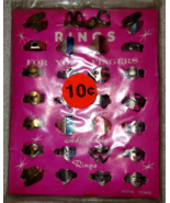 Vintage Dime Store POS Point Of Sale Teen Gift Bargain Ring Display (28 ... - $366.34 MXN