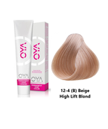 OYA Permanent Hair Color - 12-4 (B) Beige High Lift Blond - $496.47 MXN