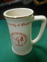 Great Collectible UNIVERSITY OF OKLAHOMA &quot;Mug&quot; Stein by W.C.Bunting Co. - £12.10 GBP