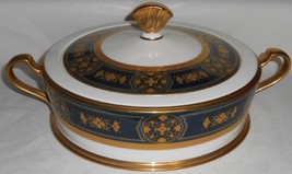 Noritake Bone China IMPERIAL CREST PATTERN Two Quart COV&#39;D CASSEROLE  - $296.99