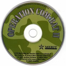 Operation Combat Ii: By Land, Sea &amp; Air (PC-CD, 1994) For Dos - New Cd In Sleeve - £3.89 GBP