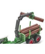 Fendt Favorit 926 Tractor Forestry Trailer w Crane Green w Logs Diecast ... - £18.54 GBP