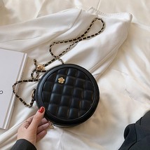 Gradient Round Mini PU Leather Crossbody Bags For Women 2022 Summer Women Design - £24.71 GBP