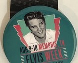 Elvis Presley Elvis Week 2018 Pinback Button On Card J4 - £7.09 GBP