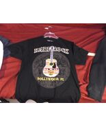 HARD ROCK HOTEL &amp; CASINO HOLLYWOOD FL GUITAR BLACK SHORT SLEEVE T SHIRT M - $22.30 CAD
