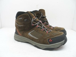 Vasque Kid&#39;s Mid Breeze III UltraDry 7208 Hiking Shoes Brown/Red Size 6M - $53.13 CAD