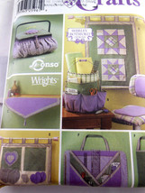 Simplicity 5932 Quilting Accessories Organizer Basket Bags Wall Hanging ... - $77.89 MXN