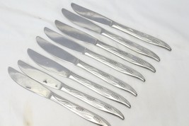 Castle Court Wheat Stainless Japan CCS7 Dinner Knives 8 1/4&quot; Lot of 8 - $22.53