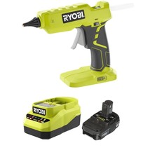 Ryobi 18-Volt ONE+ Cordless Full Size Glue Gun with Charger and 18-Volt ... - $121.99