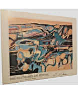 Elaine Rose Westheimer Art Festival 1989 Houston Texas Signed 97/2000 Vi... - $130.67