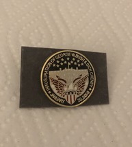 G W Bush Pin 2005 Inaugural President Gold Eagle Republican C API Tol Cheney New - £8.17 GBP