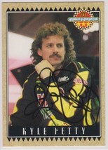 Kyle Petty Signed Autographed 1992 Maxx NASCAR trading Card - £6.21 GBP