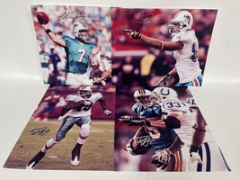 Miami Dolphins Signed Autographed Lot of (6) Glossy 8x10 Photos - $34.99