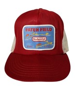 Fateh Field Oil Rig Mesh Trucker Hat Red Mesh Cap Fath Dubai Small-Medium - €54,74 EUR