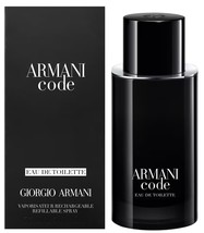 ARMANI CODE * Giorgio Armani 2.5 oz / 75 ml EDT Men Cologne Spray Refillable - £72.71 GBP