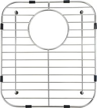Kitchen Sink Bottom Grid Protector Stainless Steel 13.1 x 11.6 inch Rear Drain - £19.31 GBP
