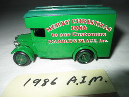 Liedo 1986 A.I.M. Promotional Model Merry Christmas Harold&#39;s Place, Inc. - $2.00