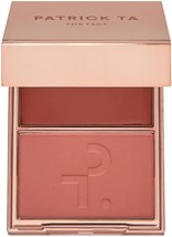 PATRICK TA She&#39;s Blushing Double Take Blush Duo Creme Powder Pink Coral NeW - £57.76 GBP