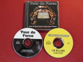 Tour De Force Jonas Nordwall Organist Cd+Lew Williams Give My Regards Bonus Disc - £11.63 GBP
