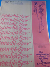 Vintage Stretch &amp; Sew Pattern 700 Slacks &amp; Shorts Hip Sizes 30 - 46 UNCU... - £2.76 GBP