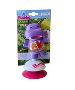 Bumbo Safari Friends Hildi The Hippo Suction Toy Rotates Clicks 10 Months + - $221.44 MXN