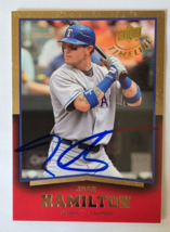2008 Upper Deck Timeline Josh Hamilton #47 Autograph Signature Card - $15.00