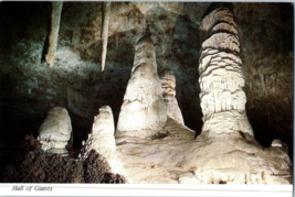 Hall of Giants Carlsbad Caverns National Park New Mexico Postcard - £5.48 GBP