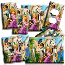 Rapunzel Flynn Pascal Maximus Tangled Light Switch Outlet Wall Plates Room Decor - $11.99+