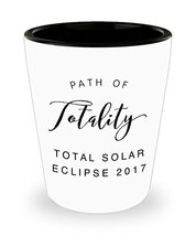 Total Solar Eclipse 2017 - Commemorative Path of Totality Shot Glass - £13.23 GBP
