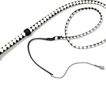 Handmade Leather Horse Training Whip – Durable &amp; Secure Grip 6FT 12-plait - $38.32