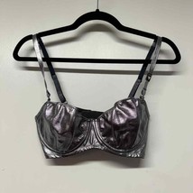 Victorias Secret Dream Angels Push Up Without Padding Metallic Silver NEW 32D - £30.07 GBP