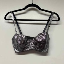 Victorias Secret Dream Angels Push Up Without Padding Metallic Silver NE... - $37.62