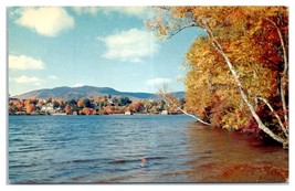 Mirror Lake Lake Placid New York Unused Postcard - £11.67 GBP