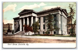 Court House Building Louisville Kentucky KY UNP UDB Postcard Y5 - £3.08 GBP