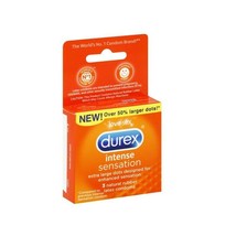Durex Intense Sensation Condom Box of 3 Pack of 1 - £9.00 GBP
