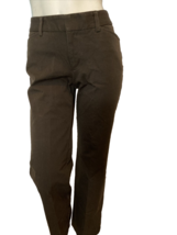 Eddie Bauer Women's Slightly Curvy Fit Pants Size 6 Brown LOT of 2 - $14.24
