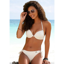 Buffalo Crema Push Up Bikini UK 12 Coppa C (fm90-13) - £32.46 GBP