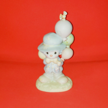 Precious Moments Figurine “I Get A Bang Out Of You” #12262 Clown with Ba... - £15.70 GBP