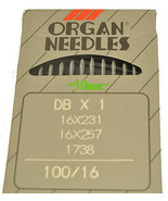 Organ Industrial Sewing Machine Needle 16X231-100 - $149.45 MXN