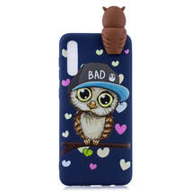 Anymob Samsung Blue Owl Silicone Case Animal Back Cover - £19.50 GBP