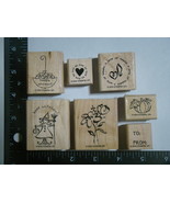 Lot of (7) 2004 STAMPIN&#39; UP! Stamps - $20.51 CAD