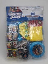Justice League Heroes Unite Mega Mix Favor Pack 48pc - Birthday Party Prizes New - £11.67 GBP