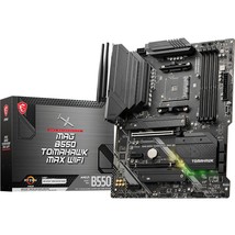 MSI MAG B550 Tomahawk MAX WiFi Gaming Motherboard (AMD Ryzen 5000 Series, AM4, D - £196.72 GBP