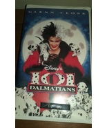 Disney&#39;s 101 Dalmations 1997 Glenn Close VHS - £7.86 GBP