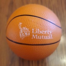 Vintage Liberty Mutual Promo Basketball Stress Relief Squeeze Toy Collectible - £4.77 GBP