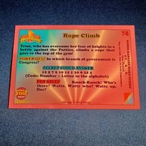 1994 Mighty Morphin Power Rangers Series 2 Rope Climb Power Foil Card #74 - $6.79