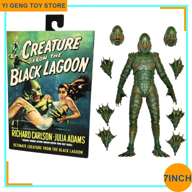 Reature from the black lagoon richard carlson julia adam action figure collection model thumb200