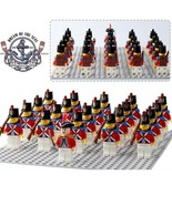 21pcs/set UK Army Redcoats Marine Corps American Revolutionary War Minif... - $45.07 CAD